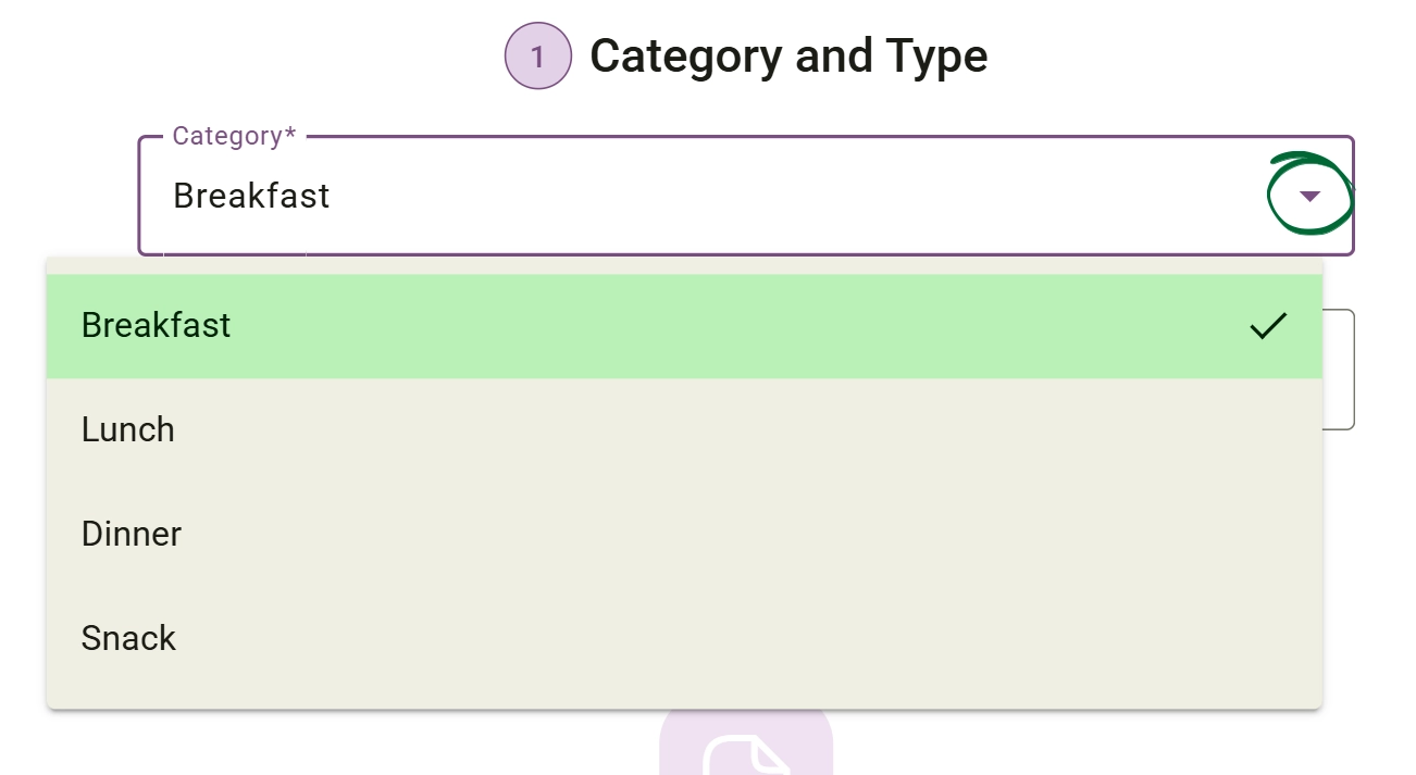 Browse Recipes screenshot